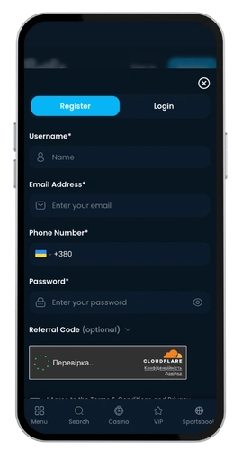 Betlix Casino registre